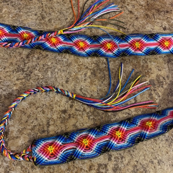 Tribal Handmade hand braided Belt - Picture 3 of 5